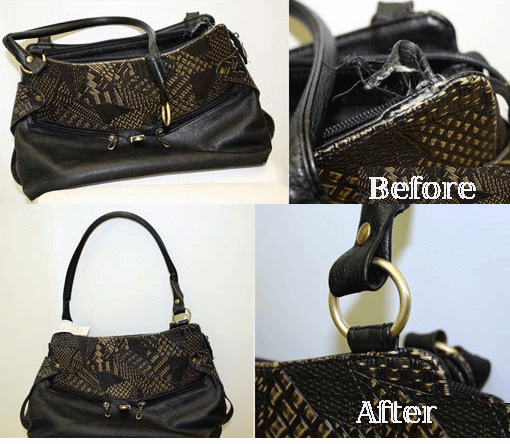 Leather purse repair : r/StLouis